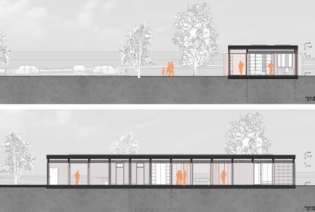 Sanitarni in spremljajoči objekti Divaške jame